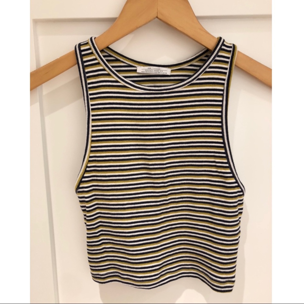 Zara Striped Tank Top